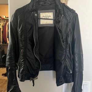 Abercrombie and Fitch Faux Leather Jacket